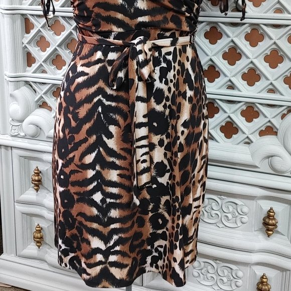 Animal Print Dress - Picture 2 of 6